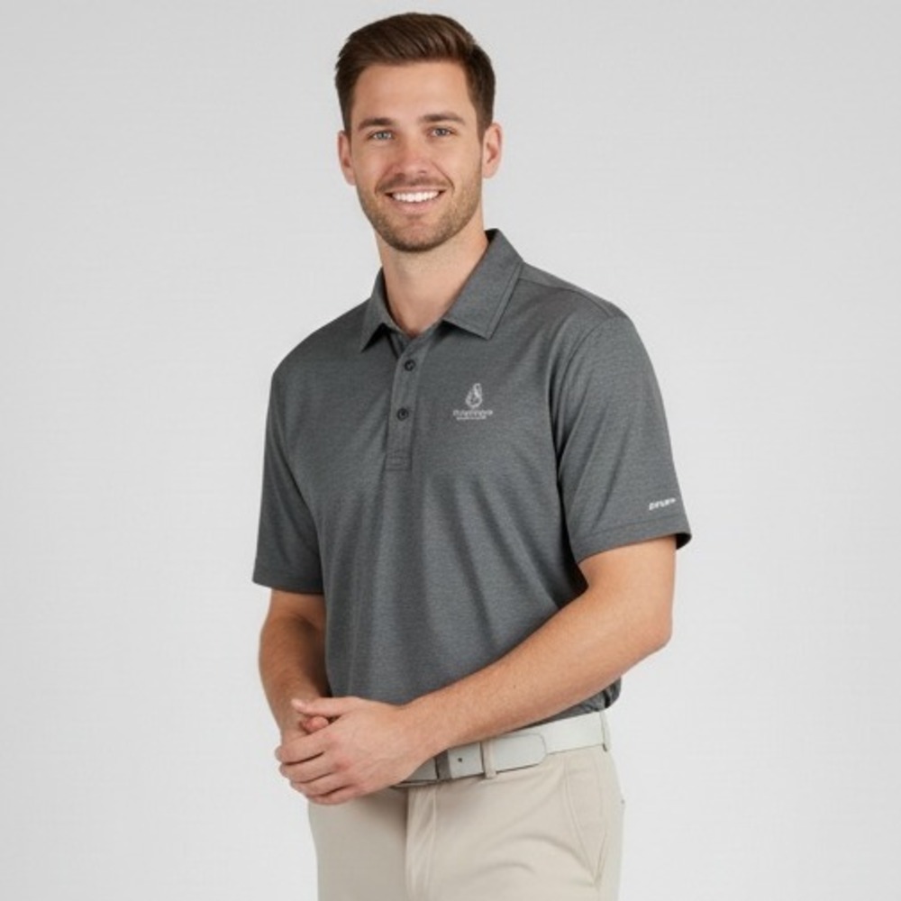 TravisMathew Men XXL Gray Silverado Napa ValleyGolf Polo Shirt Pima Cotton Blend